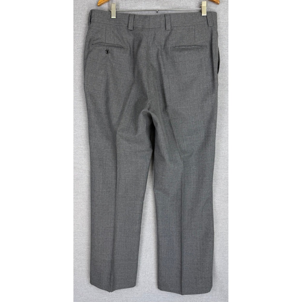 Vintage 60s Cricketeer Grey 2 Piece Suit Woodward & Lothrop 35x29.5 - Picture 11 of 16